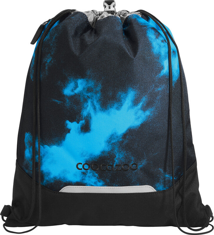 Coocazoo Sportbeutel – 4,5 l, Motiv Mystic Clouds, wasserabweisend, 34 × 43 cm