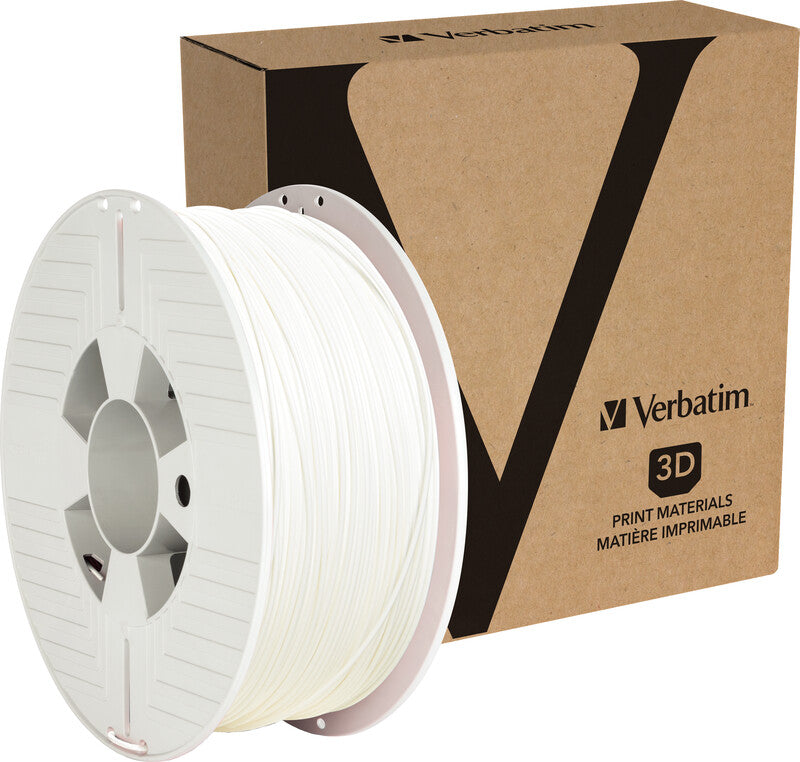 Verbatim Filament PETG – 1,75 mm, 1 kg – Weiss – 1 Stück