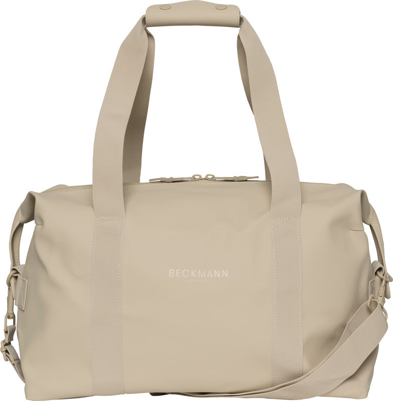 Beckmann Reisetasche – 27 l, rPET, beige, 42 × 28 × 20 cm