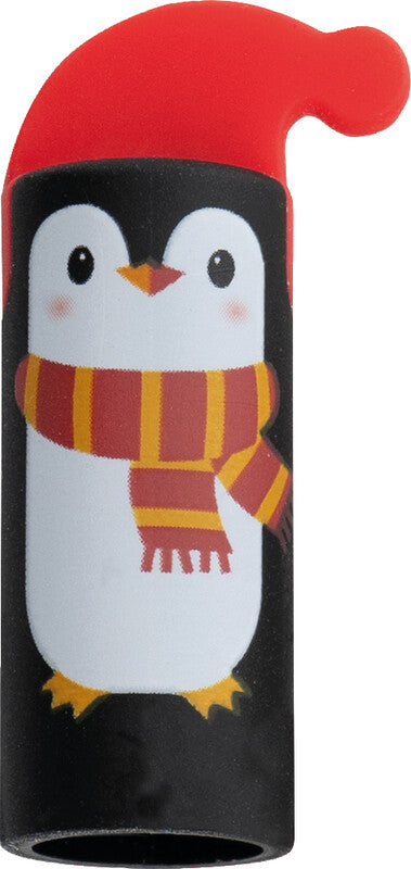 Eberhard Faber Animal Erase it Winter Gelschreiber – blau, 0,7 mm, radierbar, Kappe, nachfüllbar