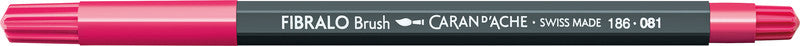 Caran d-Ache Caran d'Ache – Fibralo Brush Filzstifte, Strichbreite 0,5–5 mm, auswaschbar, 15 Farben