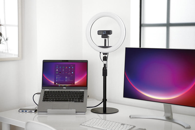 Kensington L1000 – Ringlicht mit Webcam-Halterung – Bi-Color, USB-A, für Kensington Ecosystem