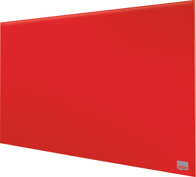 Nobo Whiteboard – 68 × 38 cm, Glas, magnetisch, Wandmontage, inkl. Stift, Magnete, Montagesatz