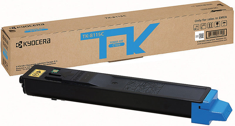 Kyocera – Toner TK-8115C – cyan, 6000 Seiten