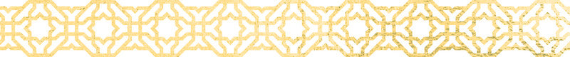 Folia Washi Tape Spitzenbordüre – wiederablösbar, Hotfoil, Papier, Silber/Gold, 2×10 mm × 5 m + 2×15 mm × 5 m