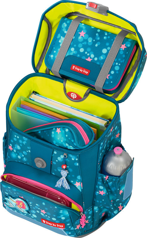 Step by Step Schulrucksack Cloud – 5-teilig – Mermaid Lola – recycelte Materialien