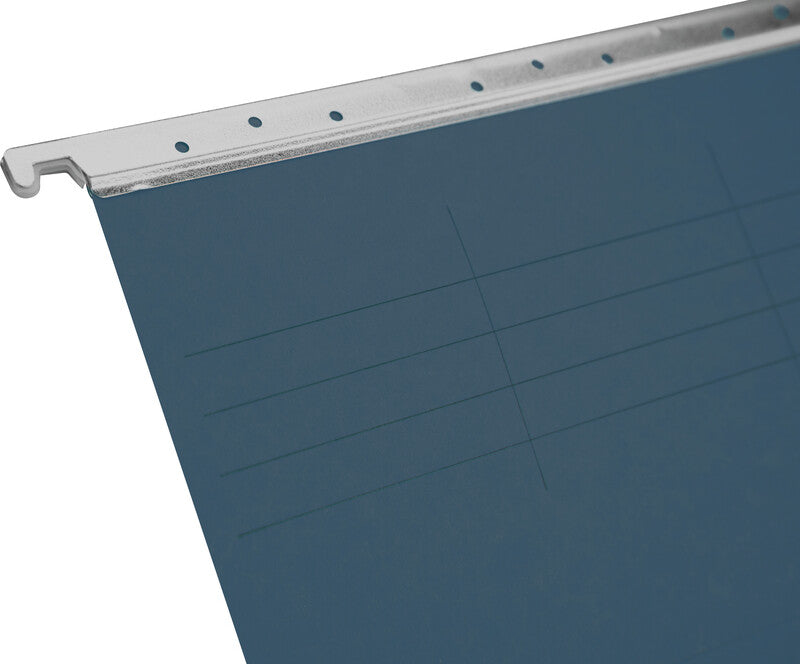 Biella Hängeordner für A4 – Karton, Blau, 320 × 250 mm, mit Vordruck