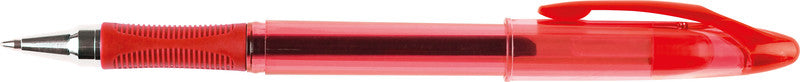 Q-CONNECT Delta Gel Gelschreiber – rot, 0,7 mm, Kappe