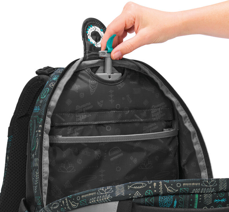 Coocazoo Mate Rucksack-Set – 3-teilig, Humedica – aus 100% recycelten PET-Flaschen