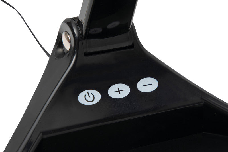 MAUL Leuchtlupe – 1,75× (Spot 4×) – Ø 100 mm – mit LED, schwarz