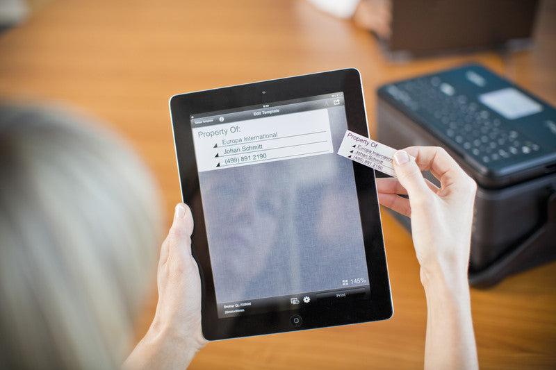 Brother P-touch D800W – Beschriftungsgerät, für TZe-Bänder 3,5–36 mm, USB, WLAN