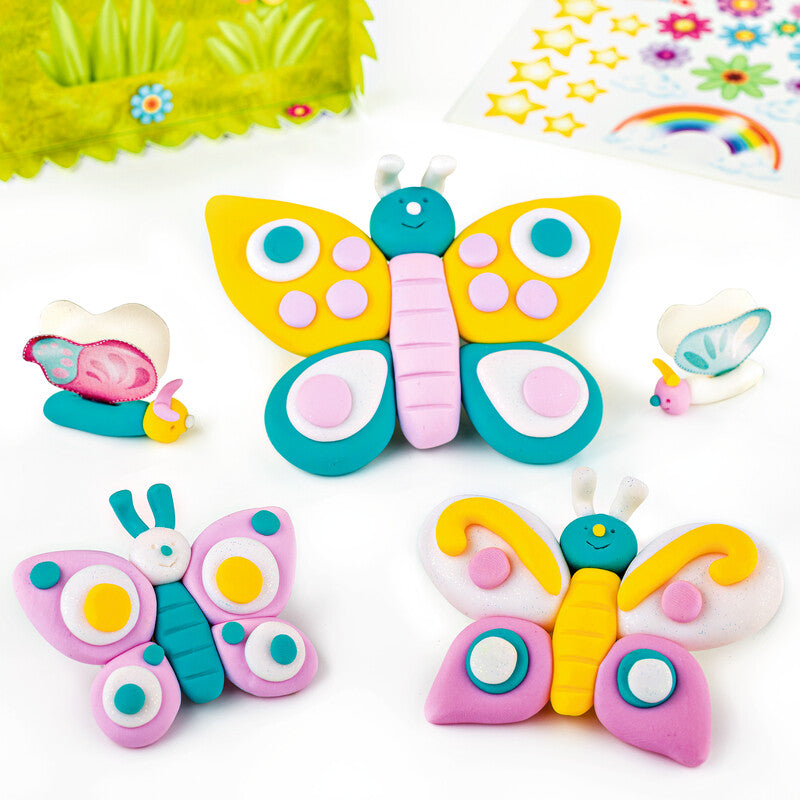 Staedtler Modelliermasse-Set Butterfly – 4 Blöcke à 42 g