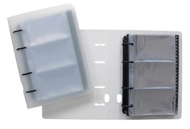 Kolma Sichtbuch Visit – 40 Sichttaschen, transparent, Kunststoff