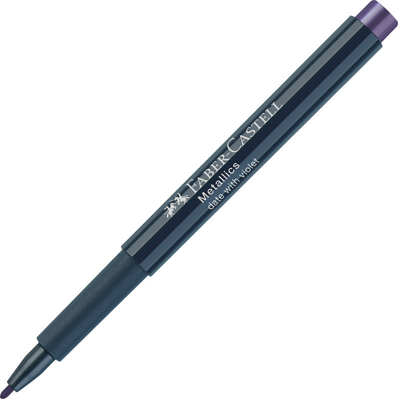 Faber-Castell Non-Permanent-Marker – Rundspitze 1,5 mm – Date with Violet – trocken abwischbar