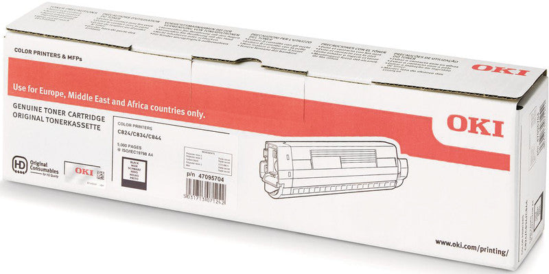 OKI Toner – schwarz, 5000 Seiten