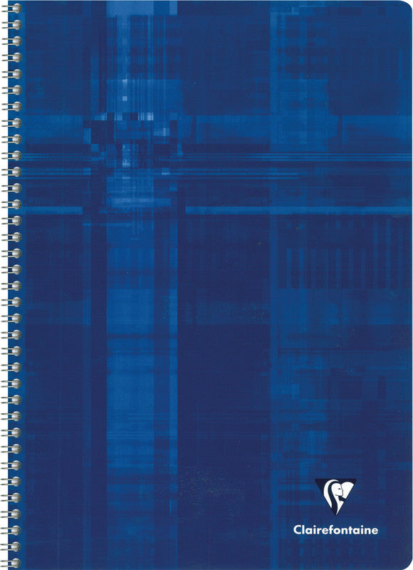 Clairefontaine Spiralheft A4, liniert, 50 Blatt, 50 g/m² – sortiert