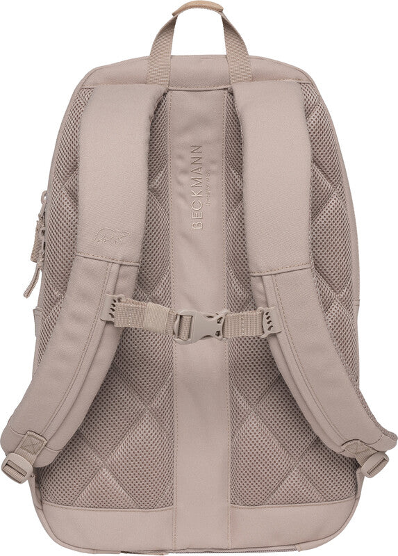 Beckmann Urban Rucksack – Beige – 30,0×48,0×22,0 cm – Recycelte Materialien