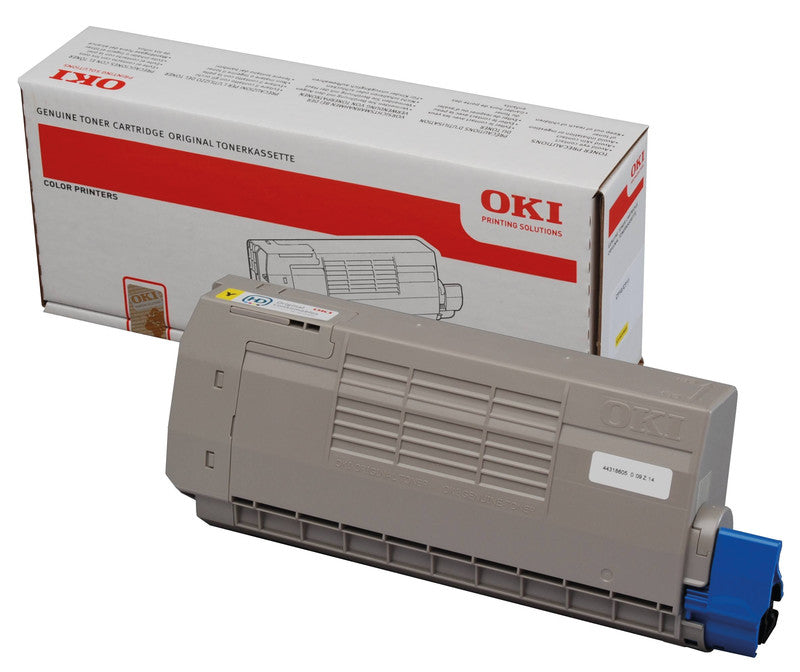 OKI Toner – gelb, 11500 Seiten – für Farb-Laserdrucker/Multifunktionsgeräte