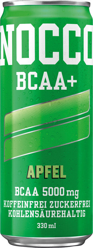 NOCCO Energiegetränk Apfel koffeinfrei – 3,3 dl