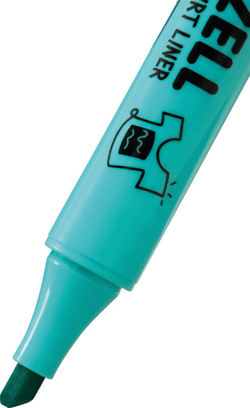 Fonzell Textilmarker für Permanentmarker – sortiert, 12er Pack