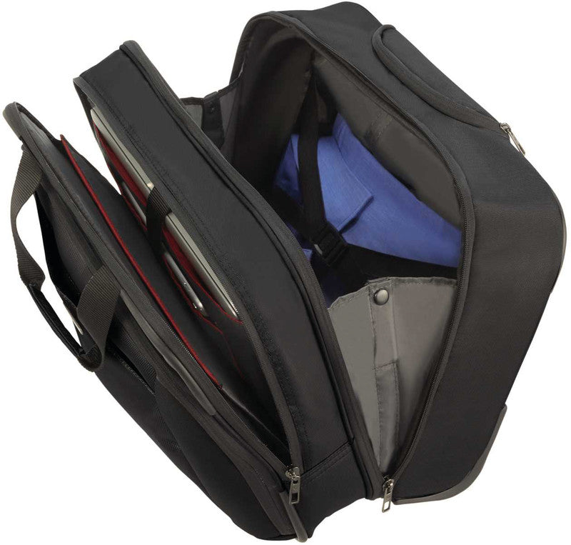 Samsonite Trolley – 26,5 l, Weichschale, Schwarz