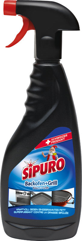 Sipuro Ofen- und Grillreiniger Aktivschaum – 500 ml