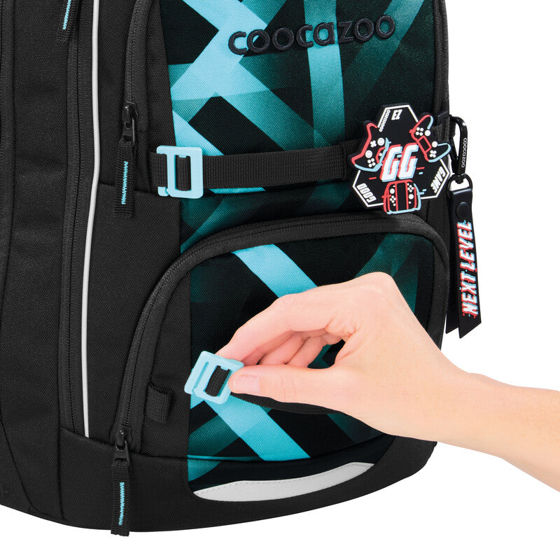 Coocazoo Rucksack – Porter – Laser Lights – 35 l – aus recyceltem rPET