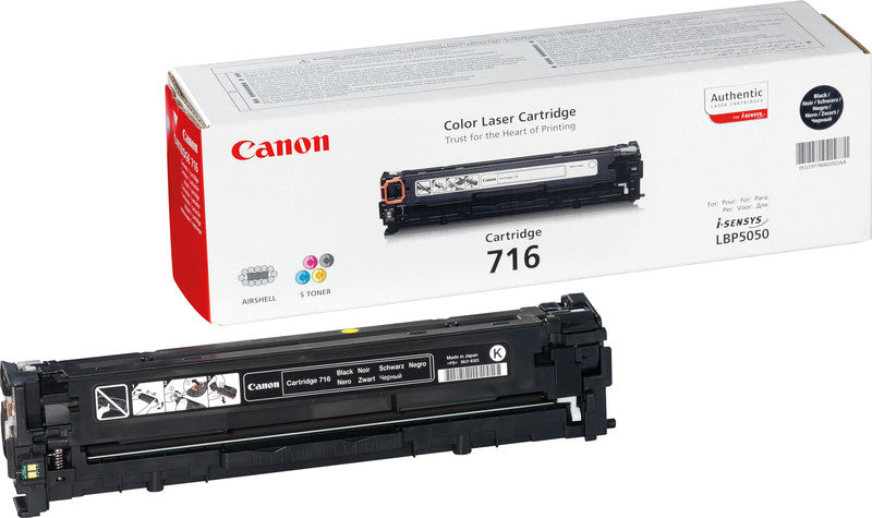 Canon Toner 716 – schwarz, 2300 Seiten