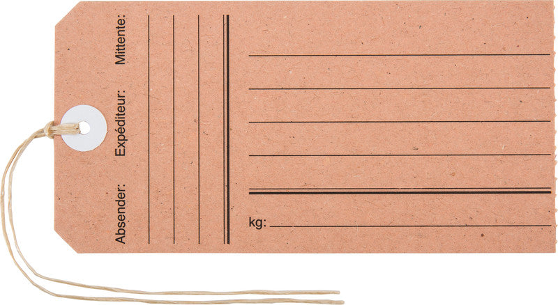 Biella Schuletiketten – 120 × 60 mm, 10 Stk, Karton