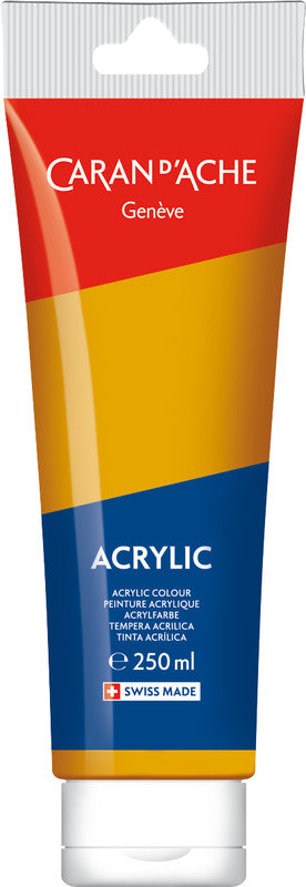 Caran d-Ache Caran d'Ache – Acrylfarbe – Ocker, 250 ml