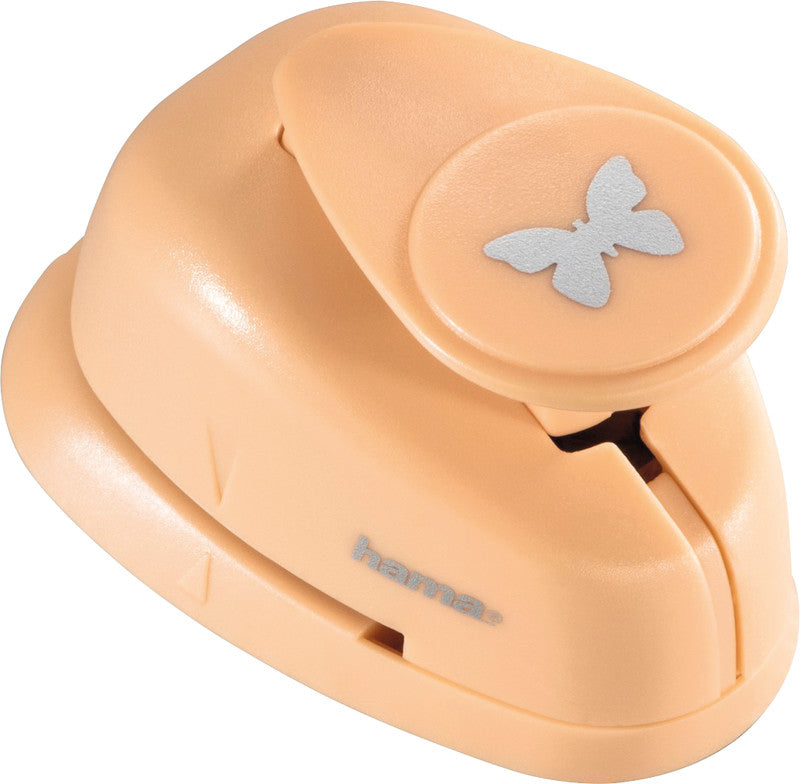 Hama Motivstanzer – 6 Motive sortiert (Herz, Stern, Blume, Schmetterling), Ø 16 mm, sortiert