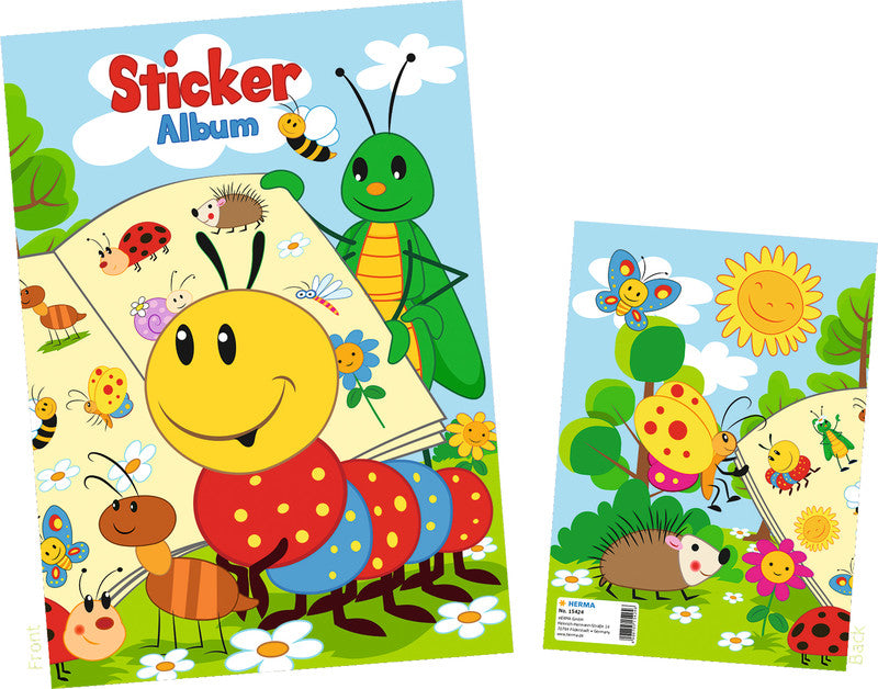 HERMA Stickeralbum Frieda & Friends – mehrfarbig – 148 × 210 mm