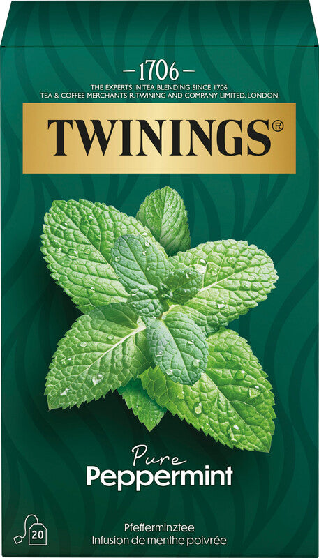 Twinings – Pure Pfefferminze – Teebeutel, Kräutertee – 20 Beutel