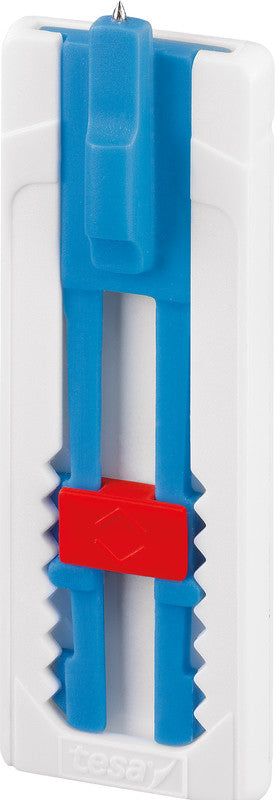TESA Klebenagel – Kunststoff, Weiss, 12 × 14 × 1,3 cm – 2er-Pack