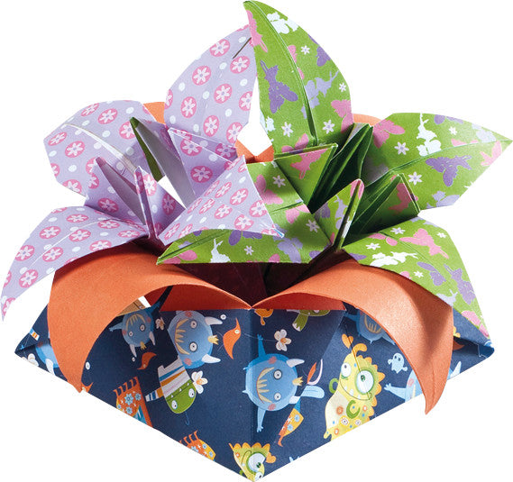 Folia Faltblätter – 100 × 100 mm – 80 g/m² – sortiert – 50 Blatt