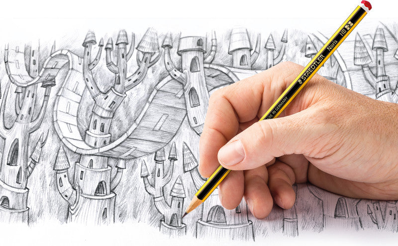 Staedtler Noris 120 Bleistift, HB, Mine Ø 2 mm, farbig sortiert