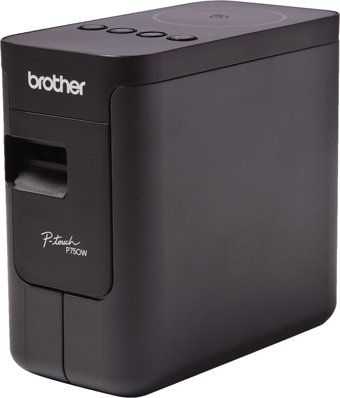 Brother P-touch P750W – Beschriftungsgerät, für TZe-Bänder 3,5–24 mm, USB, WLAN, NFC, Auto-Cutter