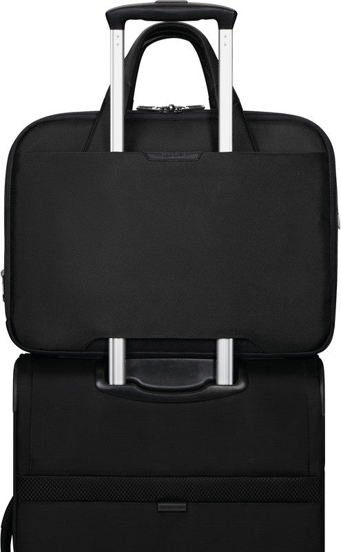 Samsonite Pro-DLX 6 Notebook-Tasche – 16/23 l, wasserabweisend, RFID-Fach, Nylon, schwarz