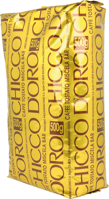 Chicco d'Oro Bohnenkaffee Miscela Bar – 500 g – Arabica/Robusta – Röstgrad mittel – Intensität 4/7