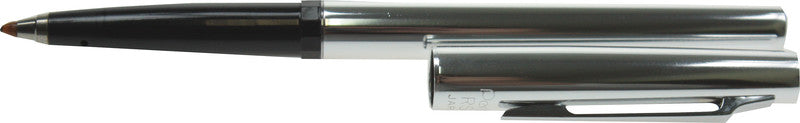 Pentel Rolling Writer – Tintenroller, mit Kappe, 0,8 mm, schwarz