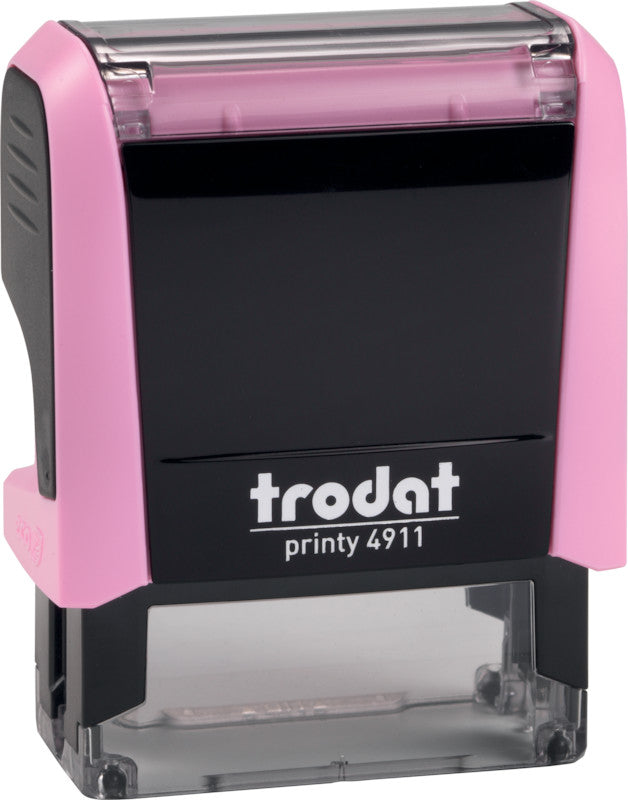 Trodat Motivstempel Printy 4911 – Text zum Selbersetzen, selbstfärbend, 38 × 14 mm