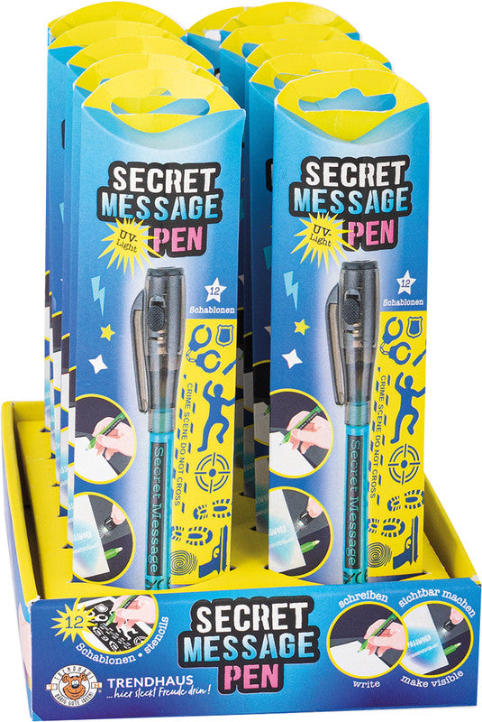 Trendhaus Secret Message Fineliner – transparent