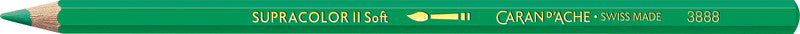 Caran d-Ache Caran d'Ache Supracolor Soft Aquarellfarbstift – Pfaugrün, Mine Ø 3,8 mm, Metallschachtel