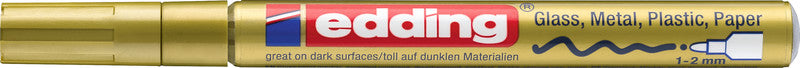 Edding Paint Marker 751 – gold metallic