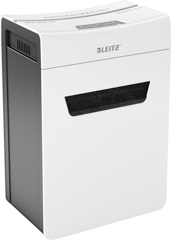 Leitz IQ 10X Protect Premium – Aktenvernichter, DIN P-4, Partikelschnitt 4 × 28 mm, 10 Blatt, 18 l, A4