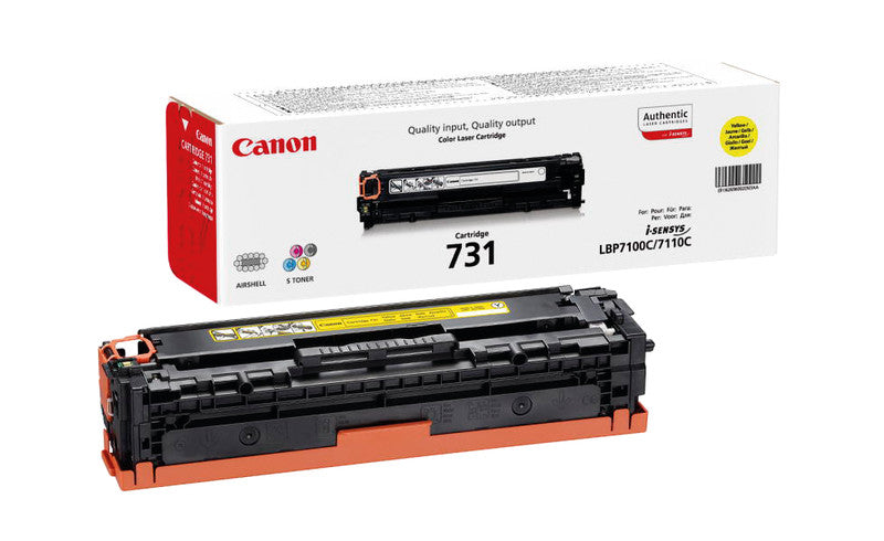 Canon Toner 731 – Gelb, 1500 Seiten