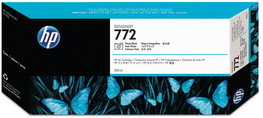 HP Tintenpatrone 772, schwarz – für Inkjetdrucker/Multifunktionsgeräte