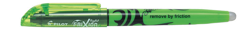 Pilot FriXion Light Textmarker Grün – Keilspitze, 3,3 mm, radierbar