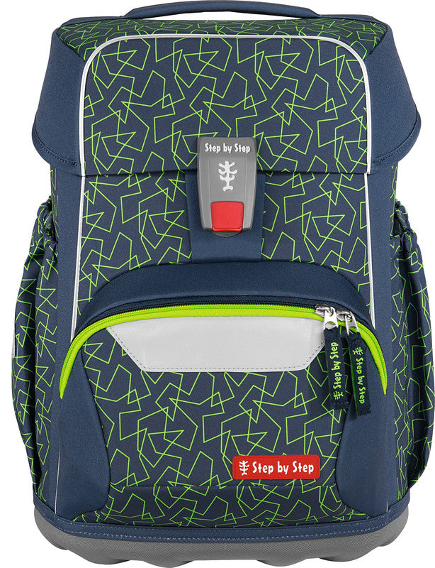 Step by Step Magic Mags Zubehörset – 4-teilig – Green Geometric – Recycelte Materialien