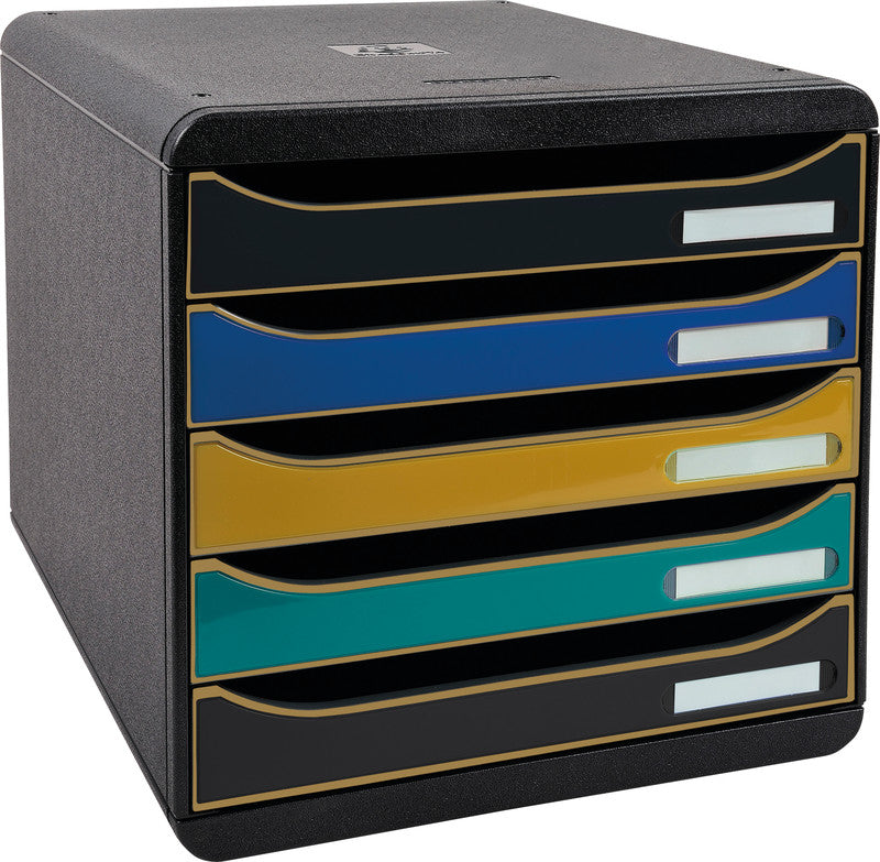Exacompta Schubladenelement Big-Box Plus – für A4, A4+ – 278 × 271 × 347 mm